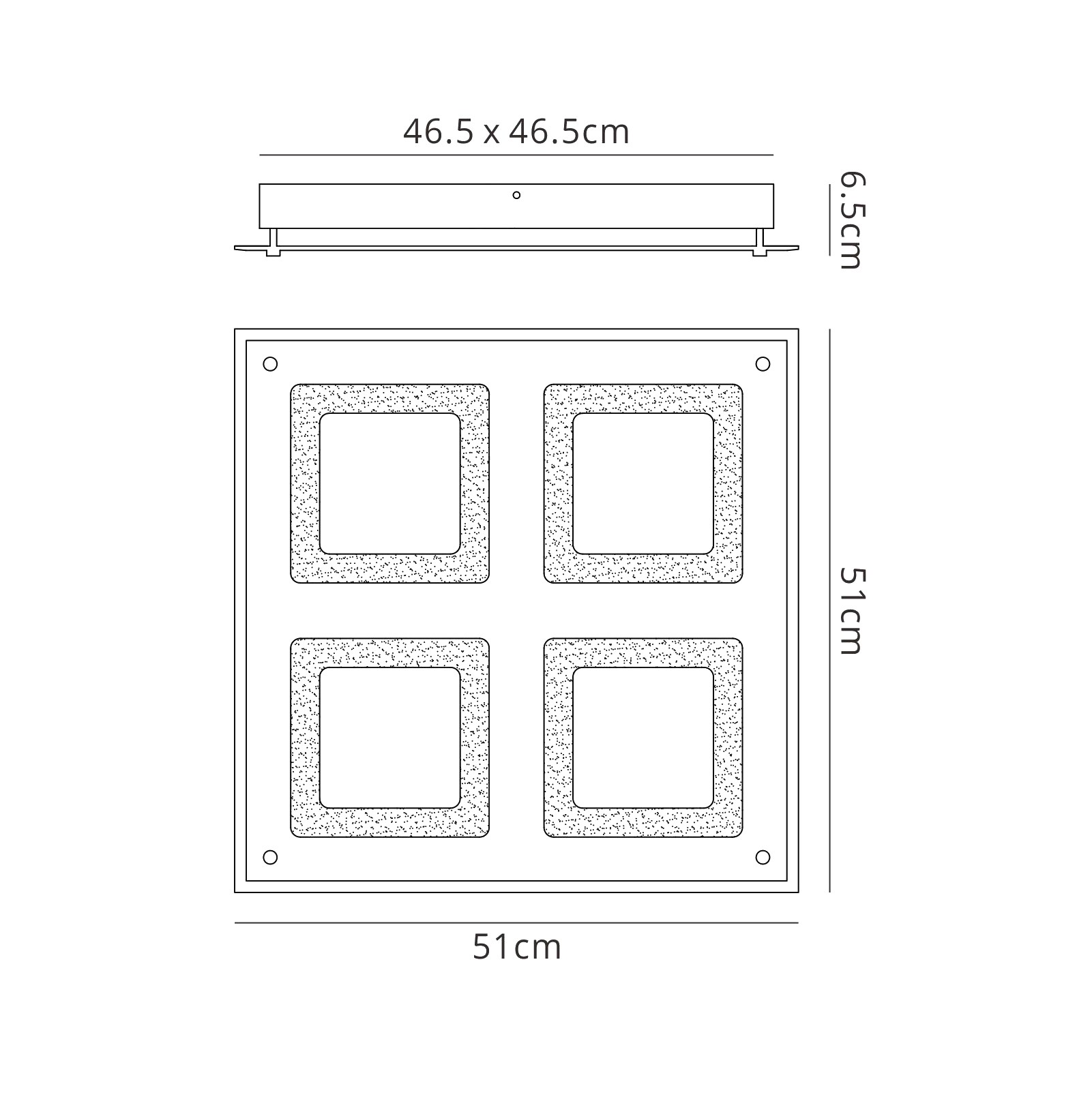 Windows Crystal Ceiling Lights Mantra Fusion Ringed & Square Crystal Fittings